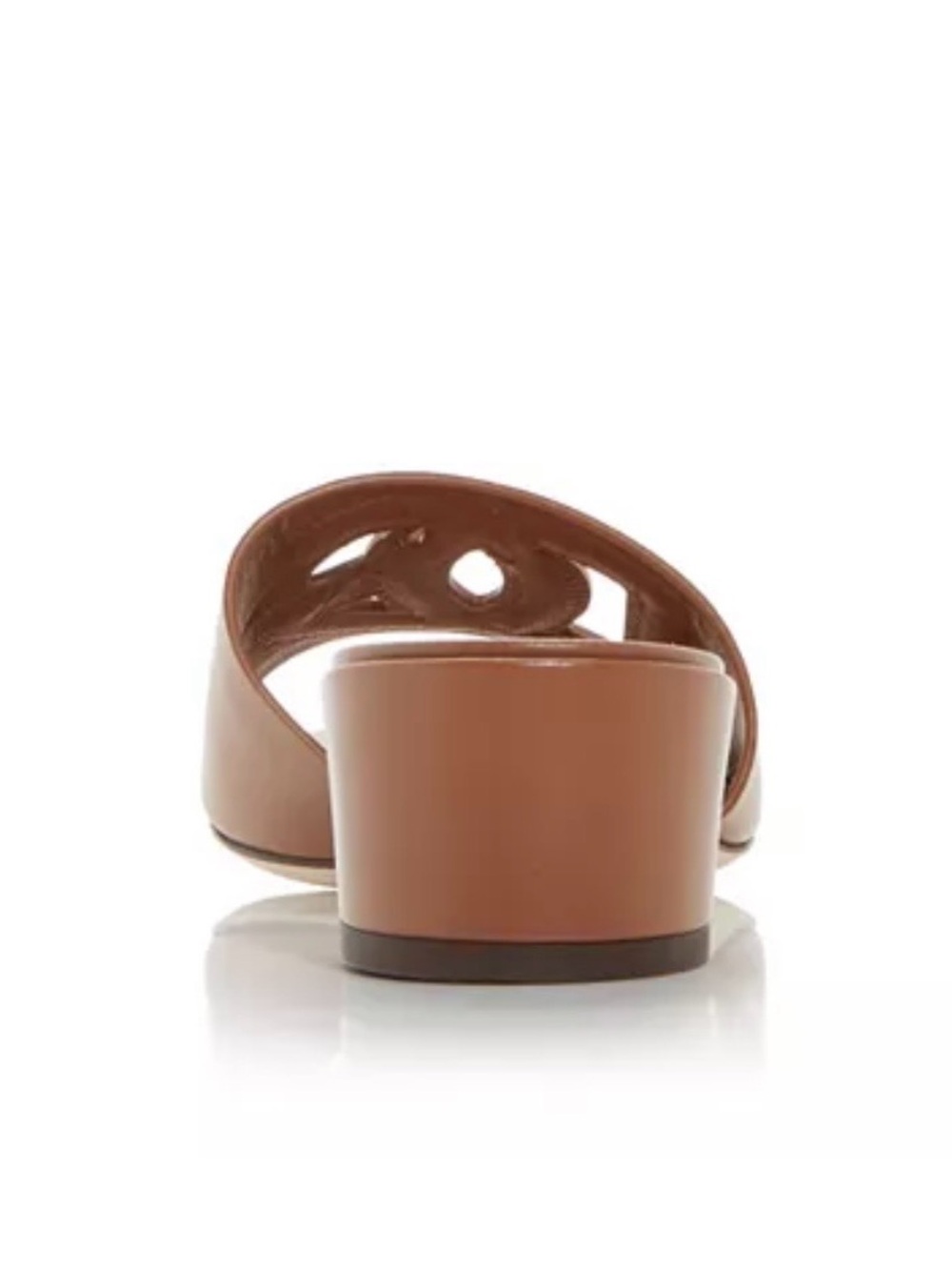 Dolce & Gabbana Brown Leather Slide Sandals - Picture 6 of 15